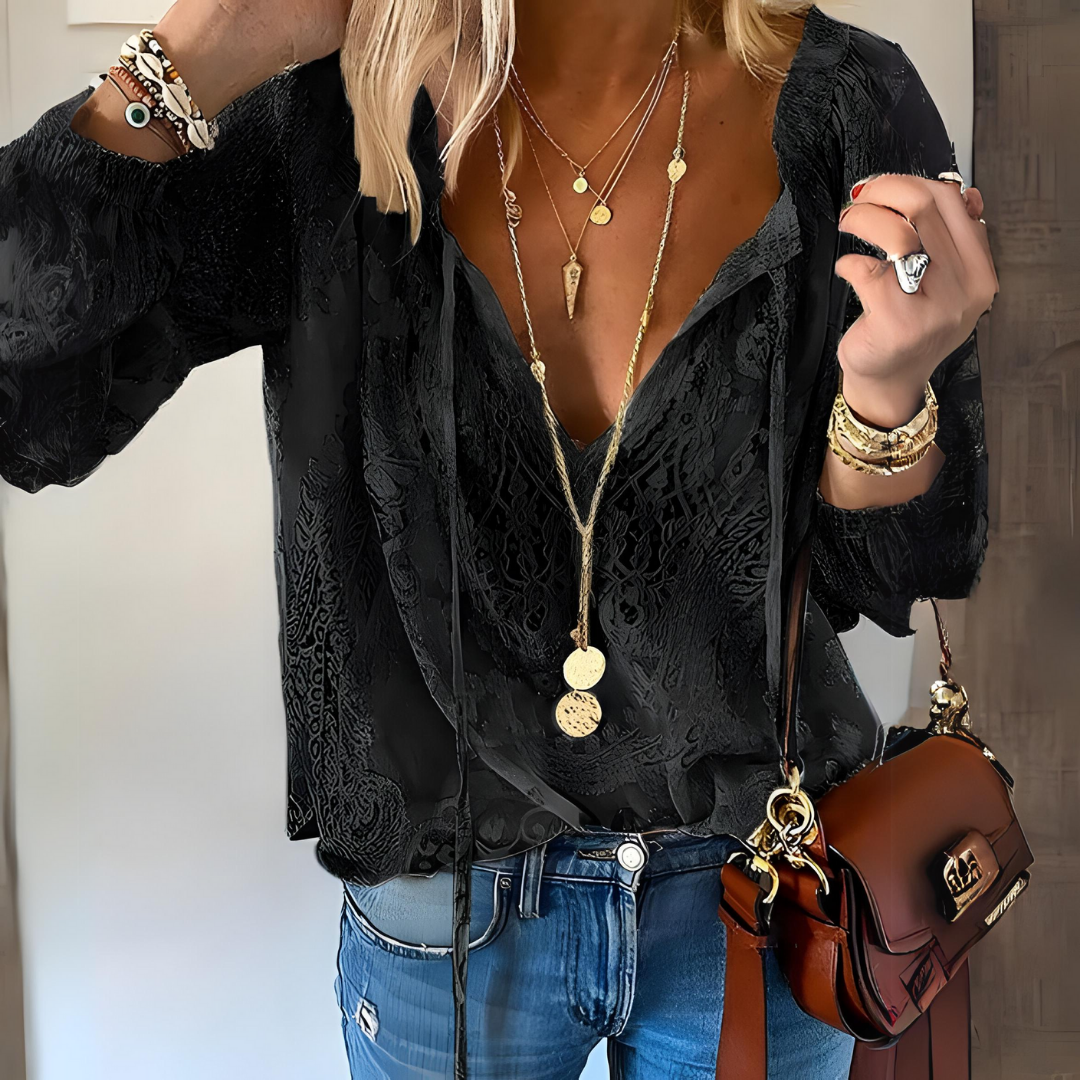 Ava - Gehaakte Boho Blouse