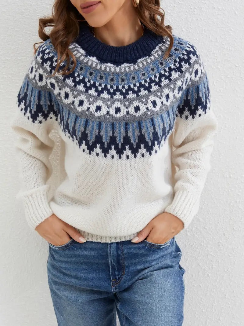 Eleanor - Vintage Fair Isle Trui