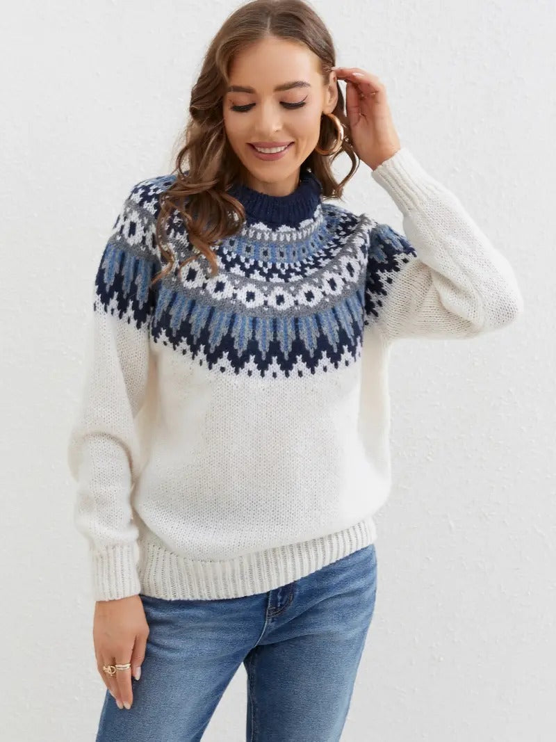 Eleanor - Vintage Fair Isle Trui