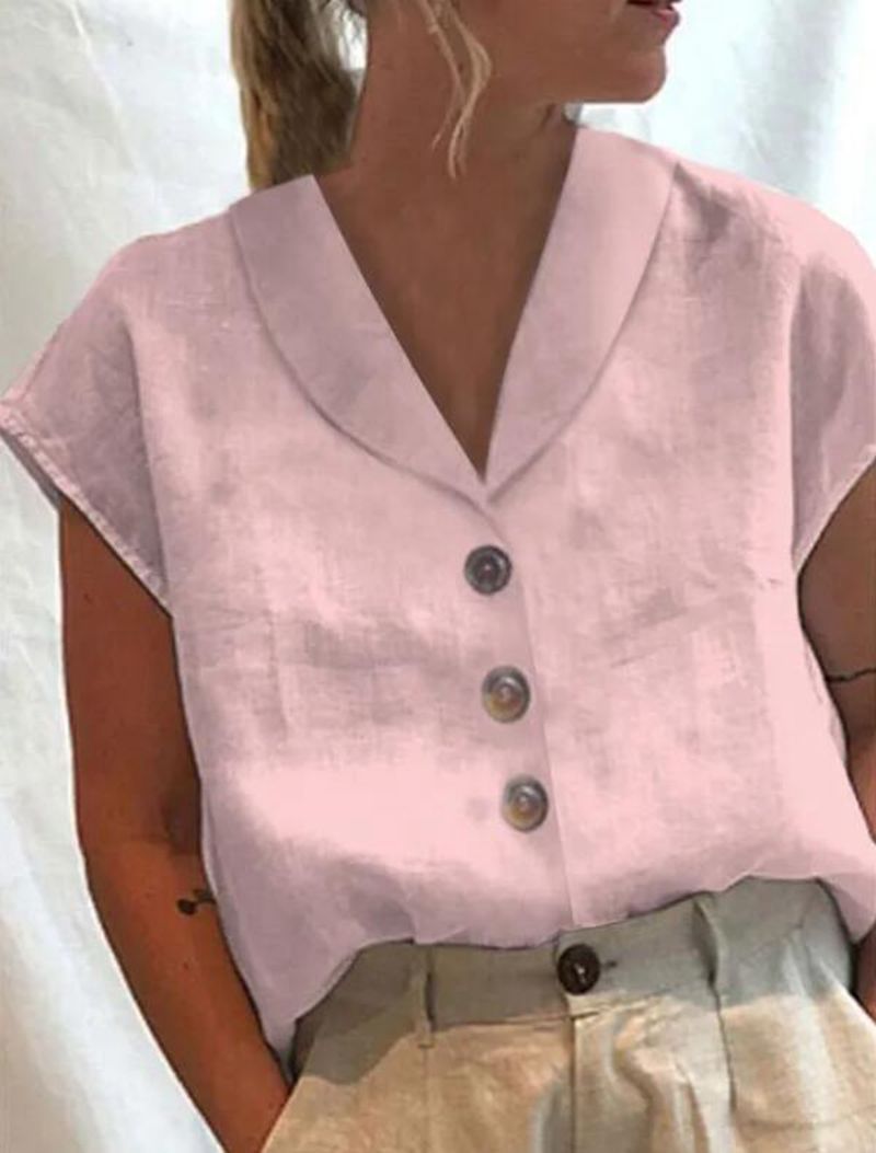 Josje - Modieuze Blouse Met Kraag Voor Dames