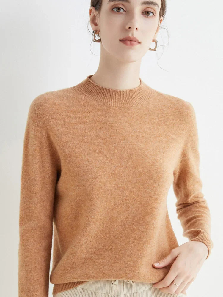 Carrie - Mock-Neck Trui