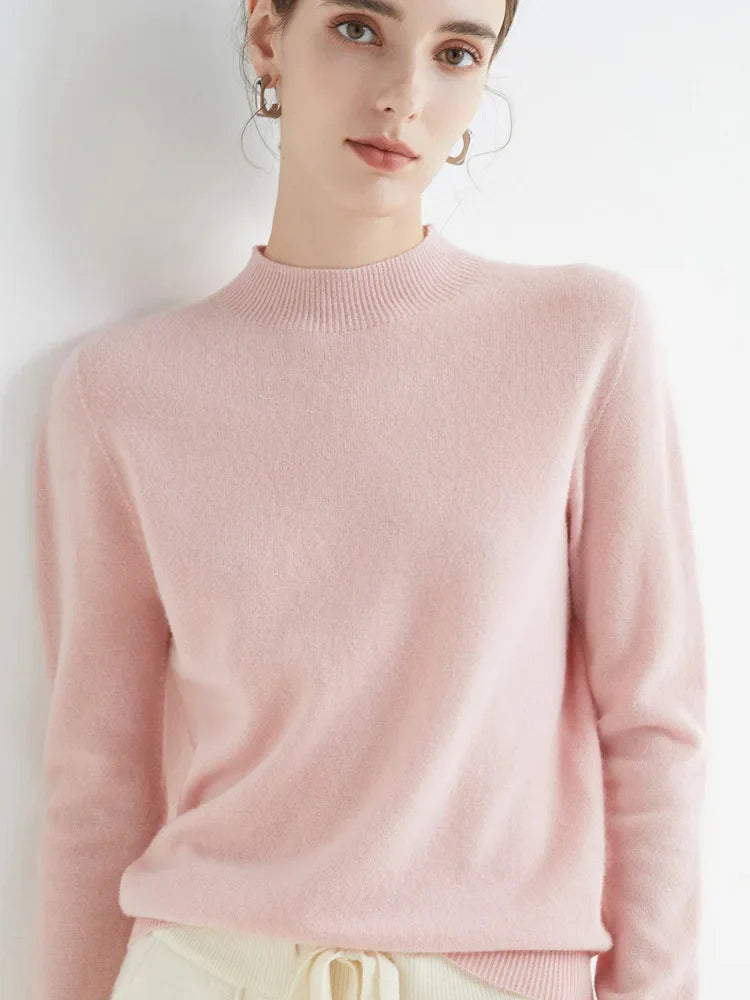 Carrie - Mock-Neck Trui