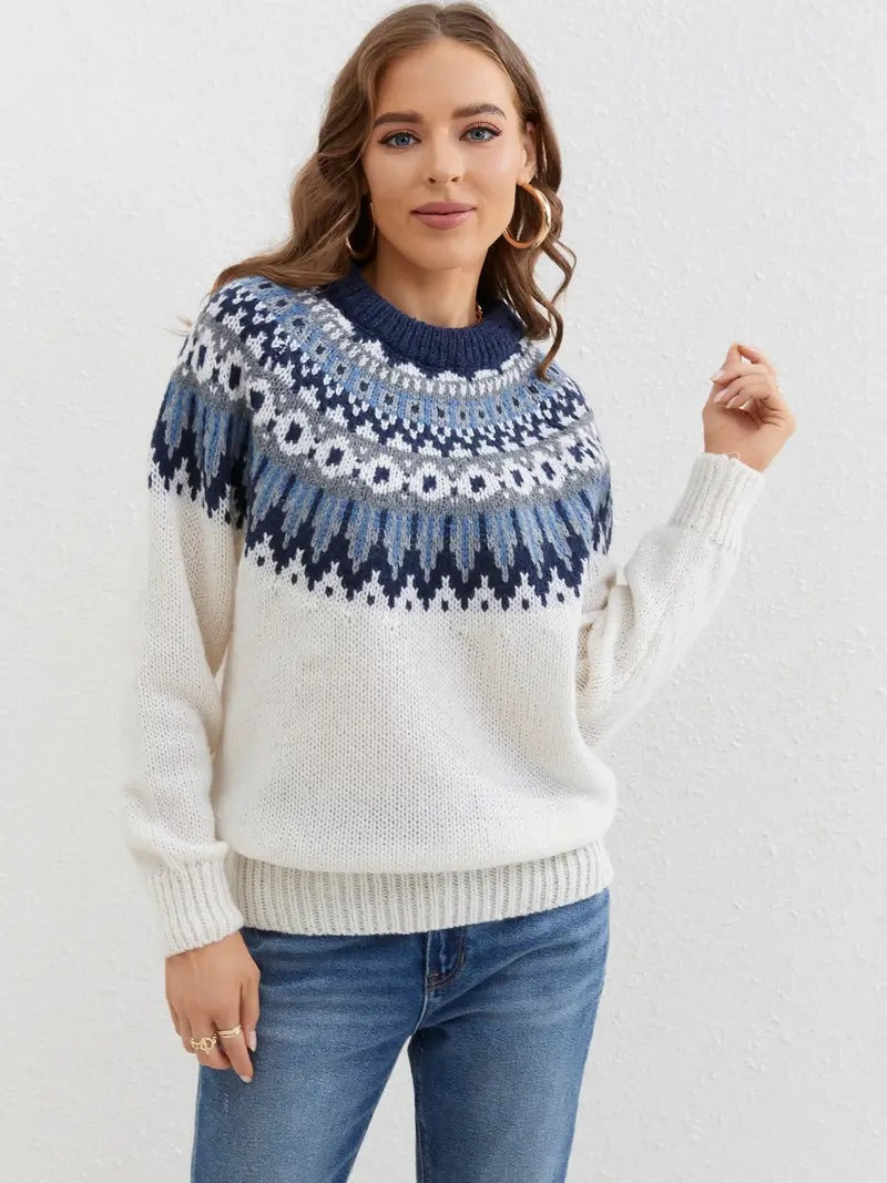 Eleanor - Vintage Fair Isle Trui