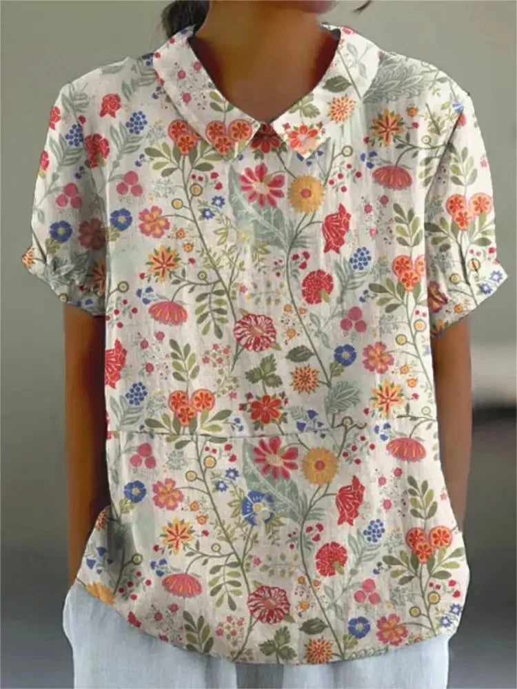 Charlotte - Bloemenblouse